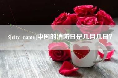 改则中国的消防日是几月几日？