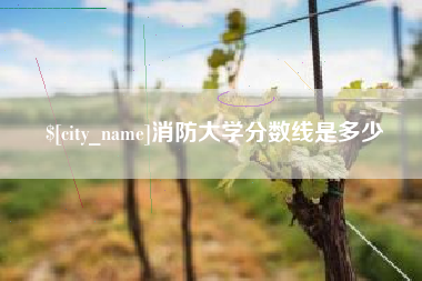 改则消防大学分数线是多少