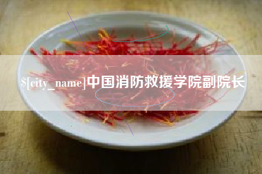 改则中国消防救援学院副院长