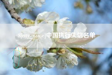 改则中国执行失信名单