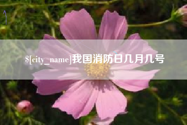 改则我国消防日几月几号