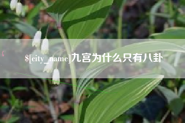 改则九宫为什么只有八卦