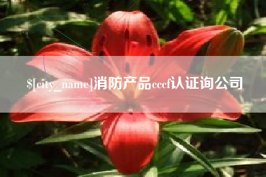 改则消防产品cccf认证询公司