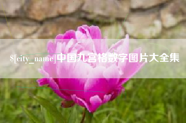 改则中国九宫格数字图片大全集