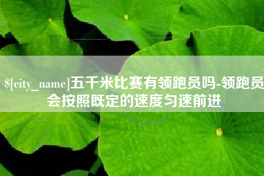 改则五千米比赛有领跑员吗-领跑员会按照既定的速度匀速前进