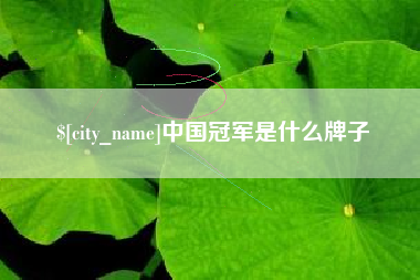 改则中国冠军是什么牌子