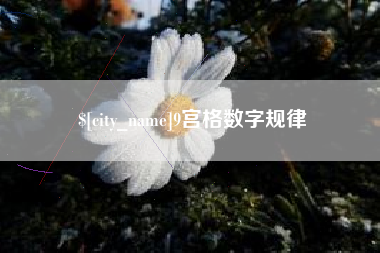 改则9宫格数字规律